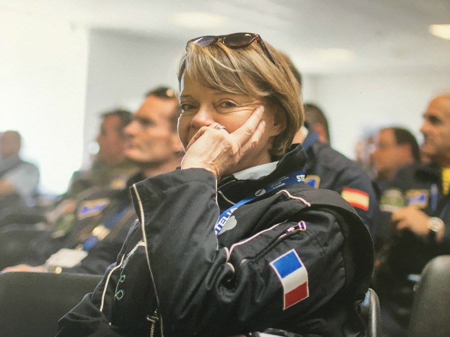 Catherine Maunoury pilot double world champion