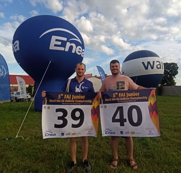 Russian team in FAI Junior World Hot Air Balloon